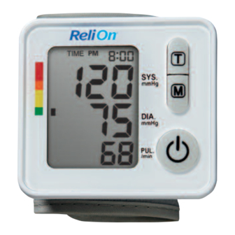 ReliOn BP200W Instruction Manual