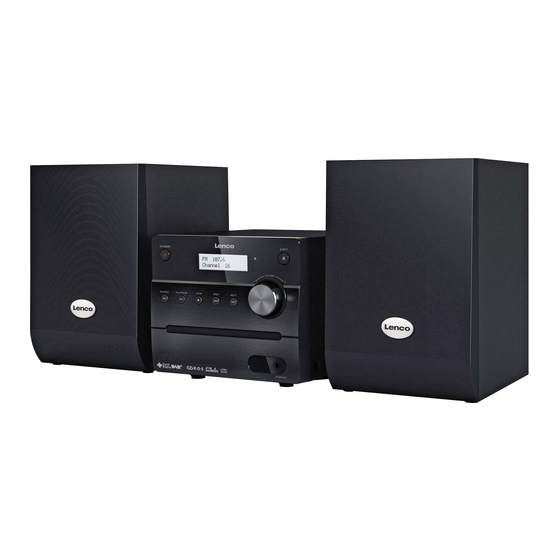 LENCO MC-148 DAB+ User Manual