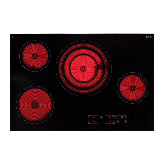 CDA HC7620 Manual For Installation, Use And Maintenance
