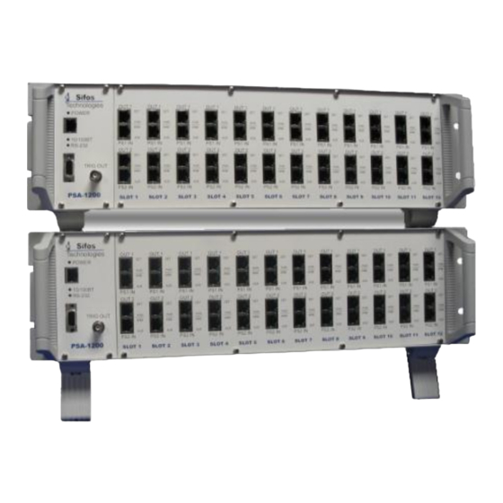 Sifos Technologies PowerSync PSA100 Installation Manual