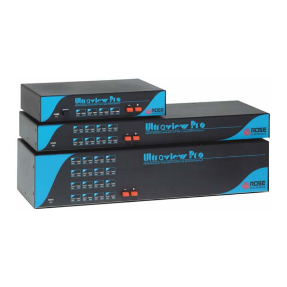 Rose electronics UEB-8UB Specifications