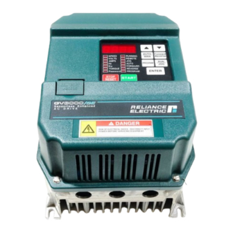 Reliance electric GV3000 Installation Instructions Manual