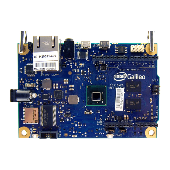 Intel Galileo User Manual