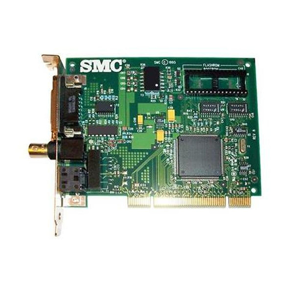 SMC Networks Ethernet ISA Network Cards Manuals