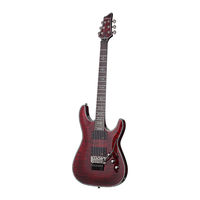 Schecter Hellraiser C-1 Quick Start Manual