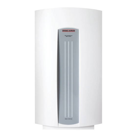 STIEBEL ELTRON DHC 3-1 Operation And Installation