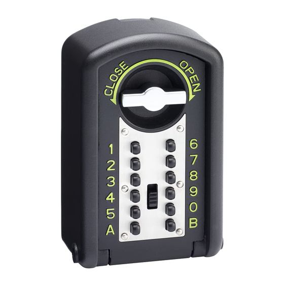 Burton Safes KeyGuard digital xl Instructions