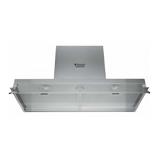 User Manuals: Hotpoint Ariston HBB 6 AB X/HA Hood