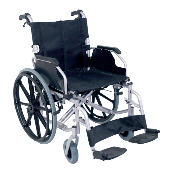 aidapt VA166SILVER Assembly And Operating Instructions Manual
