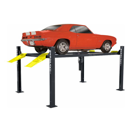 BendPak HD-9ST Service Manual
