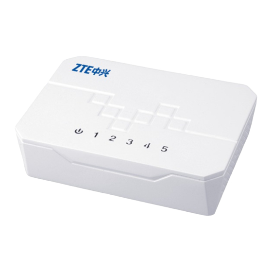 Zte ZXR10 1150-5T Instruction Manual