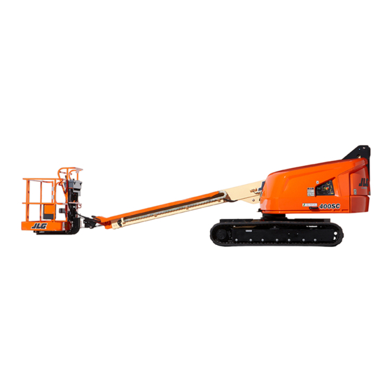 JLG 400SC Service And Maintenance Manual