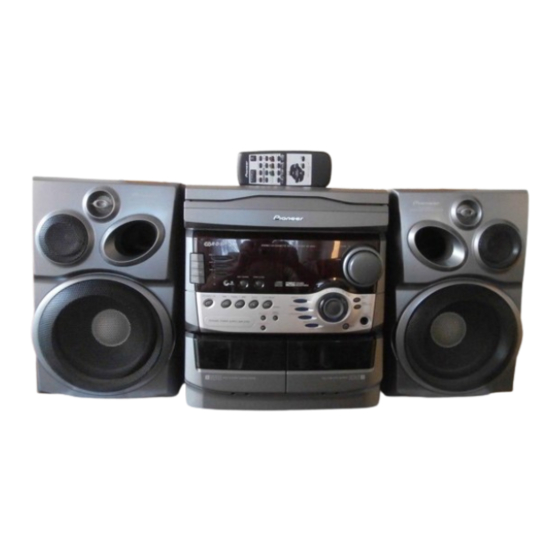 Pioneer S-A660 Operating Instructions Manual