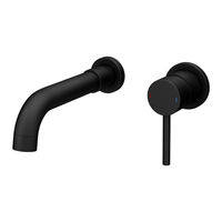 Victorian Plumbing AREZZO 2WMTBLK Fitting Instructions