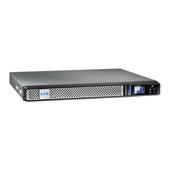 Eaton 5P Rack Gen2 Advanced User's Manual