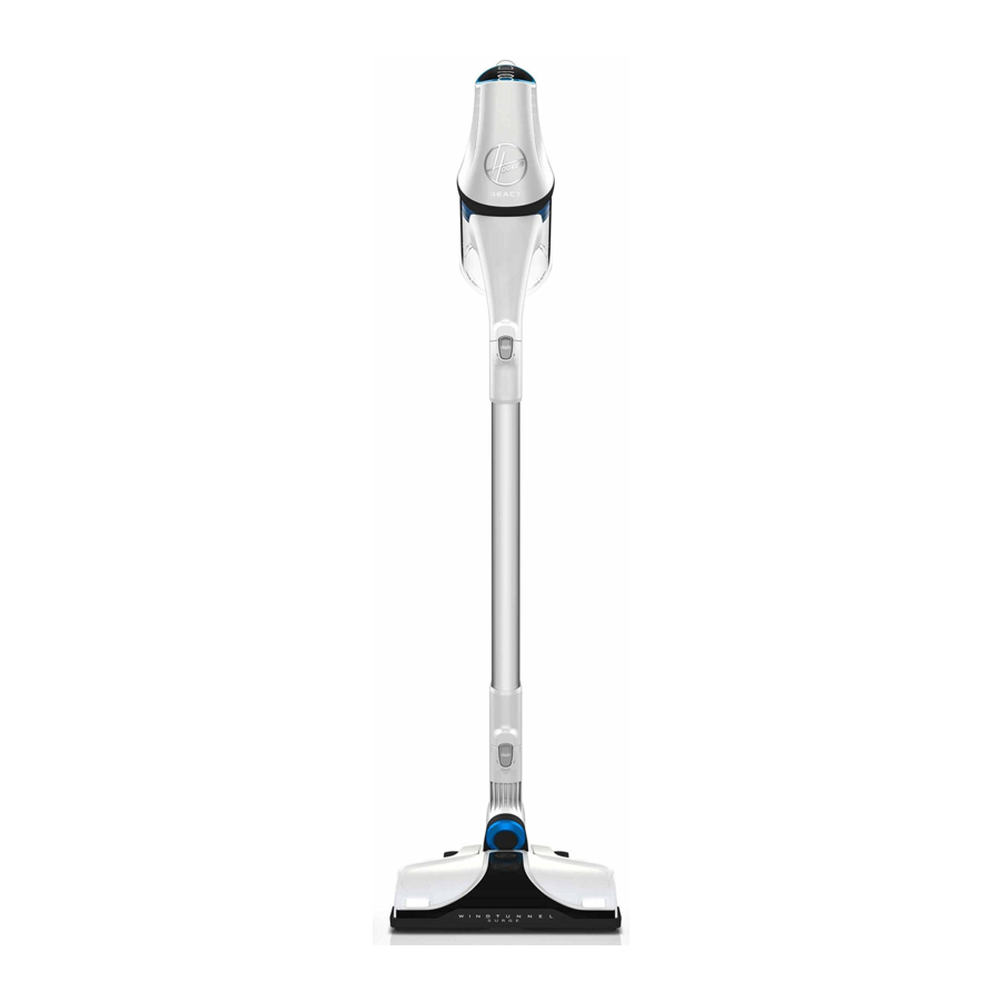 Hoover REACT - Cordless Vacuum Manual