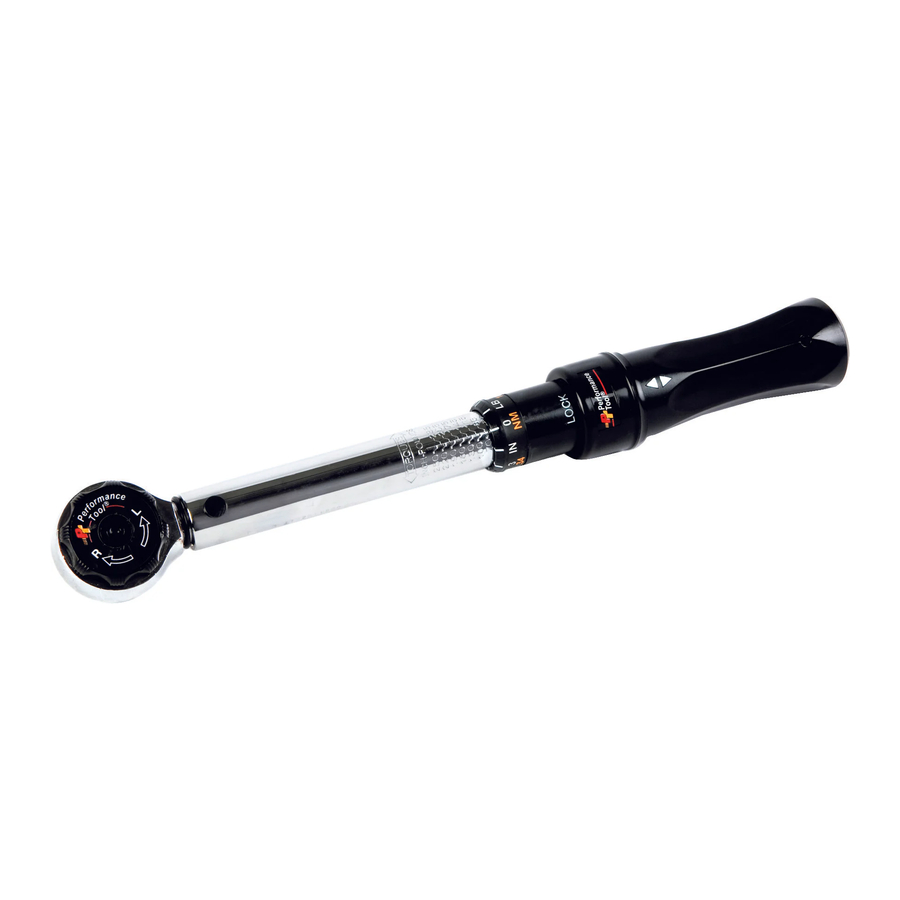 Performance Tool M199, M206, M196 Manual