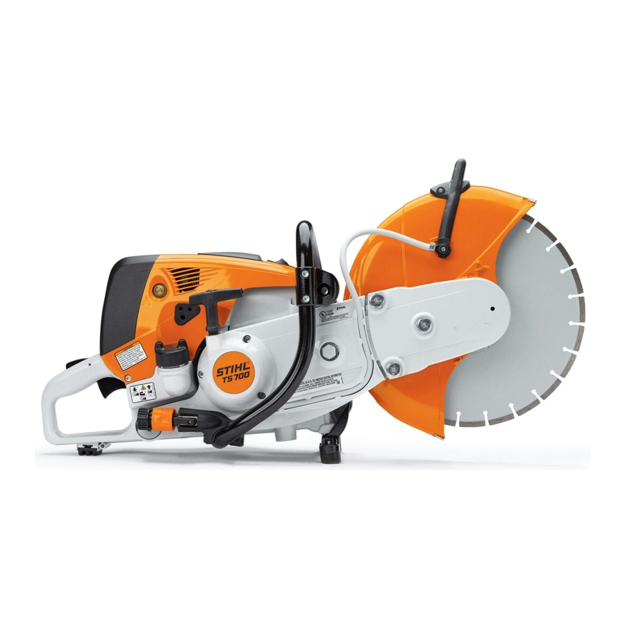 Stihl TS 700, TS 800 Manual