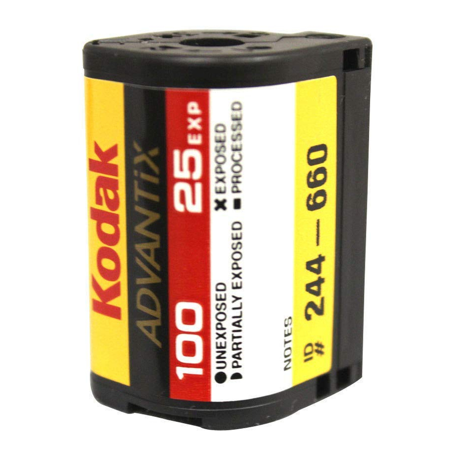 Kodak ADVANTIX 100 Manuals
