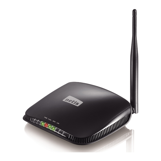 Netis WF2210 Quick Installation Manual