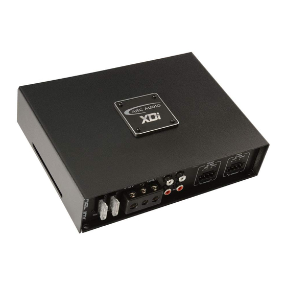 ARC Audio XDi 450.4 Owner's Manual