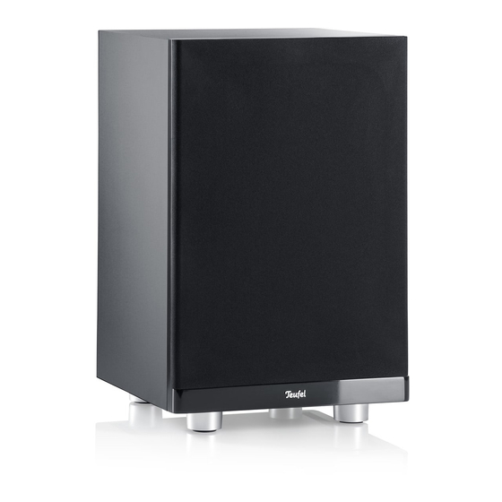 Teufel US 4110/1 SW Technical Description And Operating Instructions