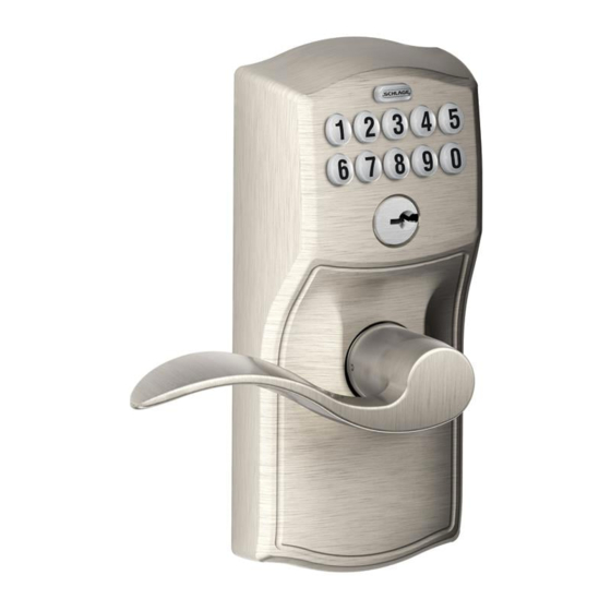 Schlage FE599 Installation Instructions