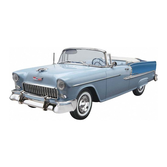 Monogram 55 CHEVY BEL AIR CONVERTIBLE Manual
