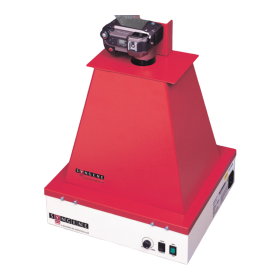 Syngene DigiGenius Quick Start Manual