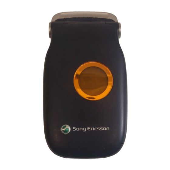 Sony Ericsson Z200 Test Instruction, Mechanical