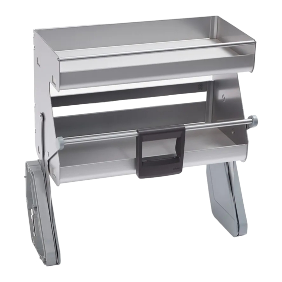 Kesseböhmer iMove - Single Tray Mounting Instruction