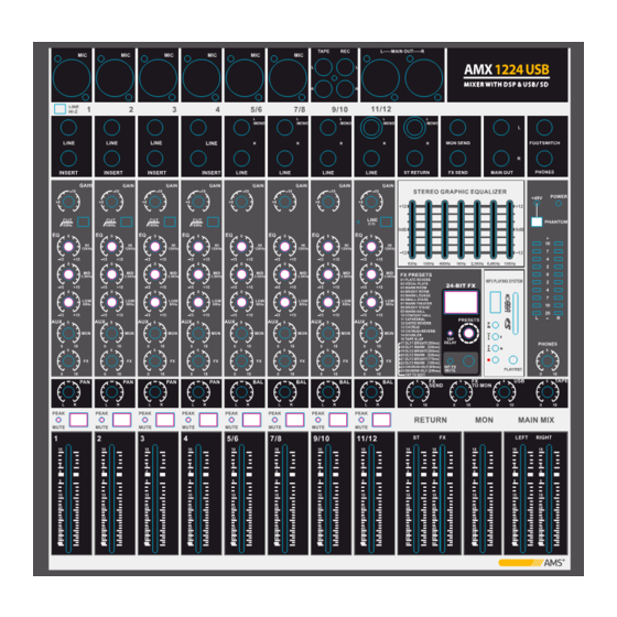 AMS 1224 USB User Manual
