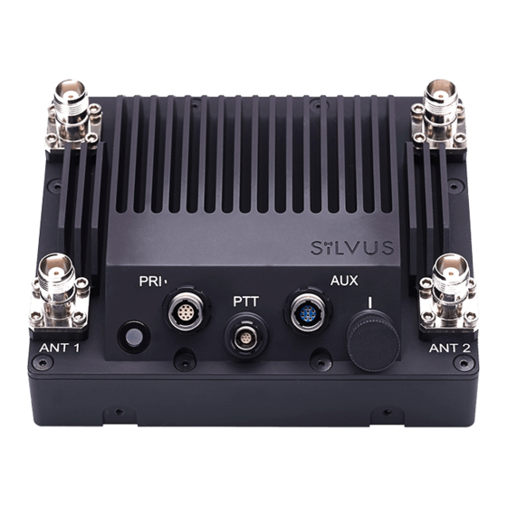 Silvus StreamCaster 4000 Series User Manual