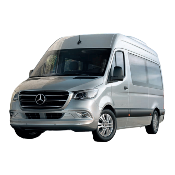 Mercedes-Benz Sprinter 2024 Operating Instructions Manual