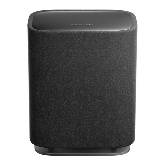 Harman Eharman/kardon NCHANT SUB Owner's Manual