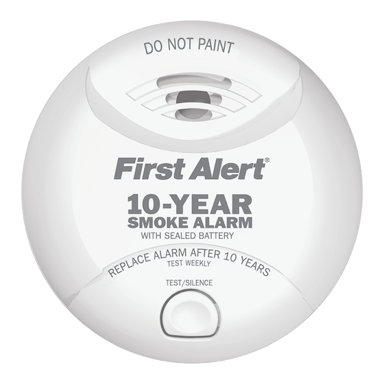 First Alert SA340 User Manual