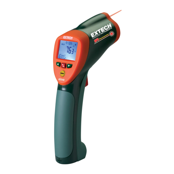 Extech Instruments 42540 User Manual