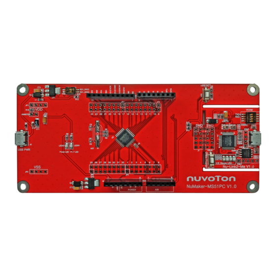 Nuvoton 8051 User Manual