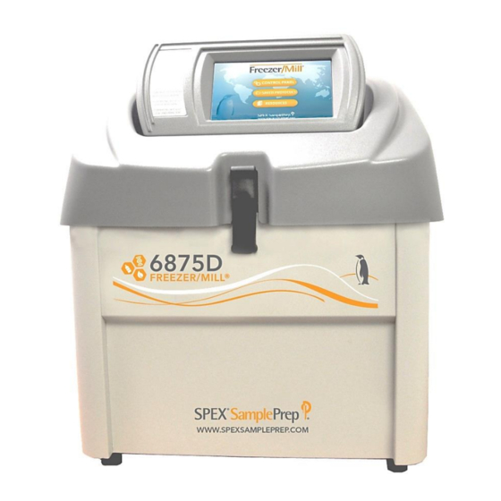 SPEX SamplePrep 6875D Operating Manual