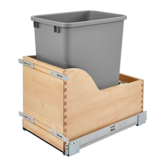 Rev-A-Shelf 4WCSC-1532DM16-1 Manual