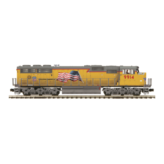 MTHTrains Premier SD60M Operator's Manual