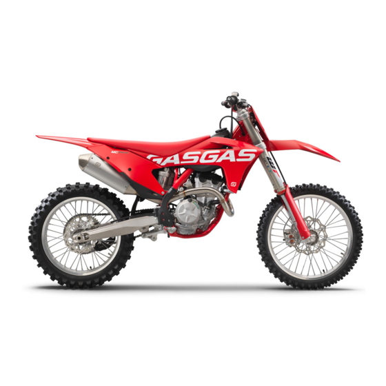 GAS GAS EX 250F 2021 Owner's Manual