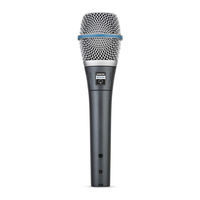 Shure BETA87A User Manual