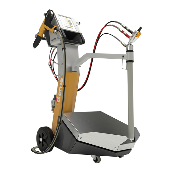 Gema OptiFlex Pro B Operating Instructions And Spare Parts List
