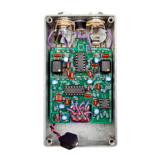 BYOC Parametric Multi-Band Compressor Instructions Manual