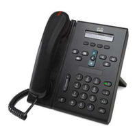 Cisco 6961 - Unified IP Phone Standard VoIP Quick Reference Manual