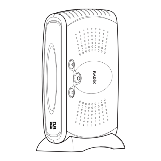 Radix DT-2000TM User Manual