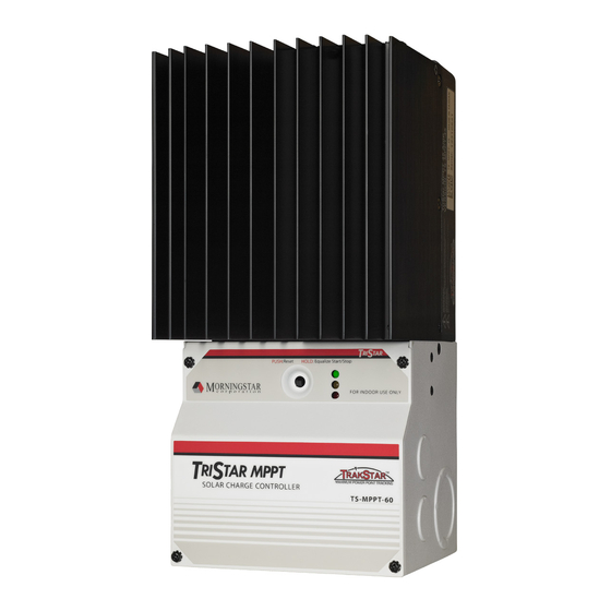 Morningstar TrakStar TriStar TS-MPPT-60M Installation, Operation And Maintenance Manual