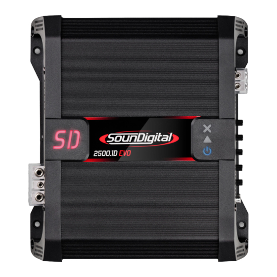 Soundigital 2500.1D EVO Owner's Manual