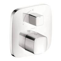 Hans Grohe PuraVida 15775 1 Series Installation/User Instructions/Warranty